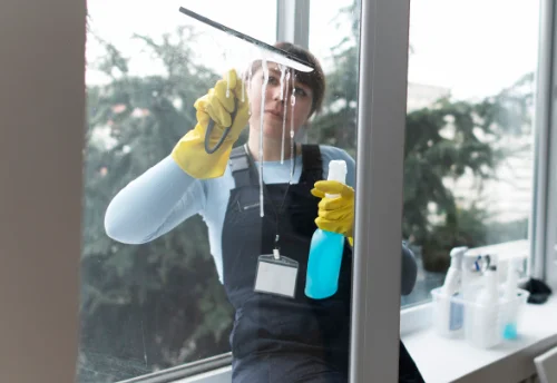 Nettoyage de vitres intérieures et extérieures à Ollières